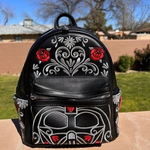 Loungefly Darth Vader Floral Backpack